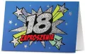 Zaproszenie Urodziny 18 (5szt) - tantis.pl