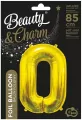 Balon foliowy 0 złoty 85cm - tantis.pl