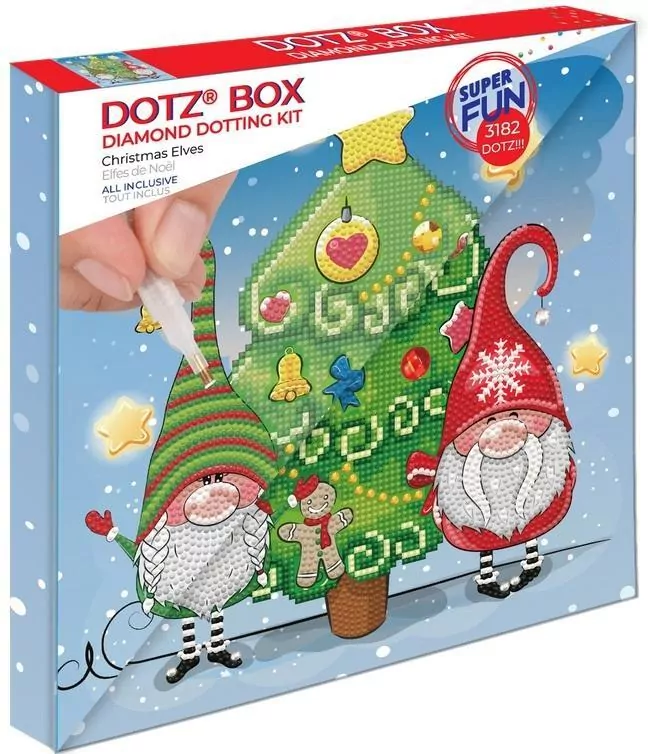 Diamond Dotz - Box Christmas Elves - tantis.pl