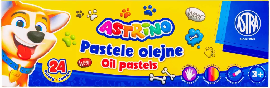 Pastele olejne 24 kolory ASTRA - tantis.pl