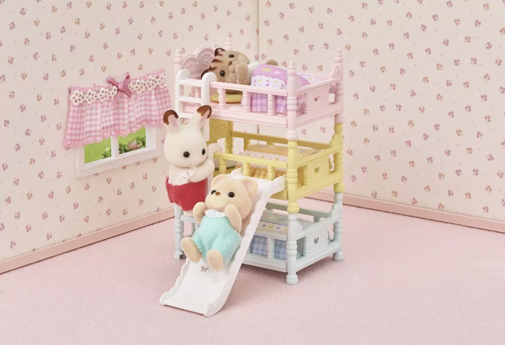 Potrójne łóżko. Sylvanian Families - tantis.pl