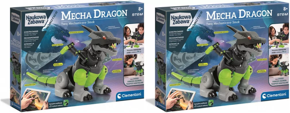 Multipak: Mecha Dragon. Naukowa zabawa x2 - tantis.pl