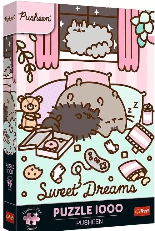 Puzzle 1000 Pusheen TREFL - tantis.pl