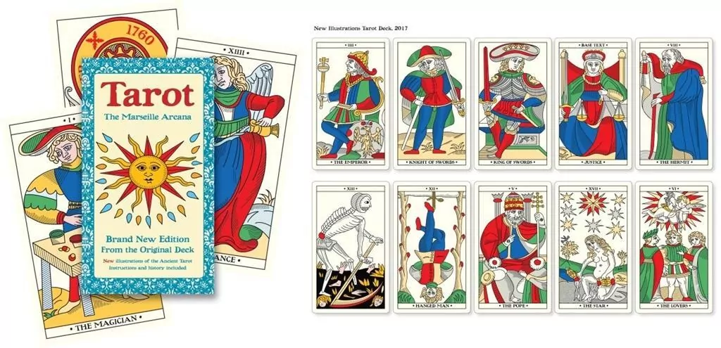 Karty tarot The Marseille Arcana - tantis.pl