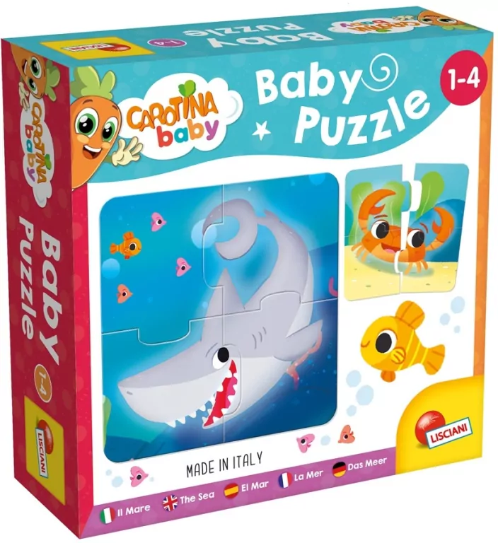 Puzzle Ocean. Carotina Baby - tantis.pl