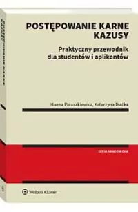Metodyka rozwiązywania kazusów z prawa karnego pro - tantis.pl
