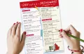 Dwustronna plansza/ściąga A4 Język angielski. Część 2 - tantis.pl