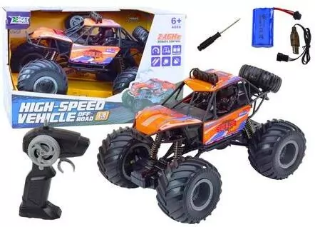 Auto terenowe R/C 1:8 amortyzatory pomarańczowy - tantis.pl