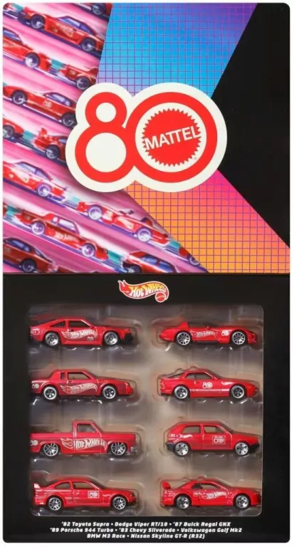 Hot Wheels Silver Series Samochodziki 8-pak - tantis.pl