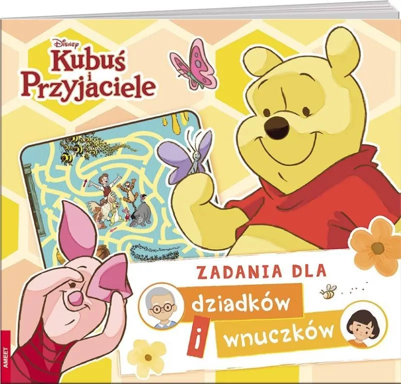 Disney Kubuś i przyjaciele. Zadania dla dziadków - tantis.pl
