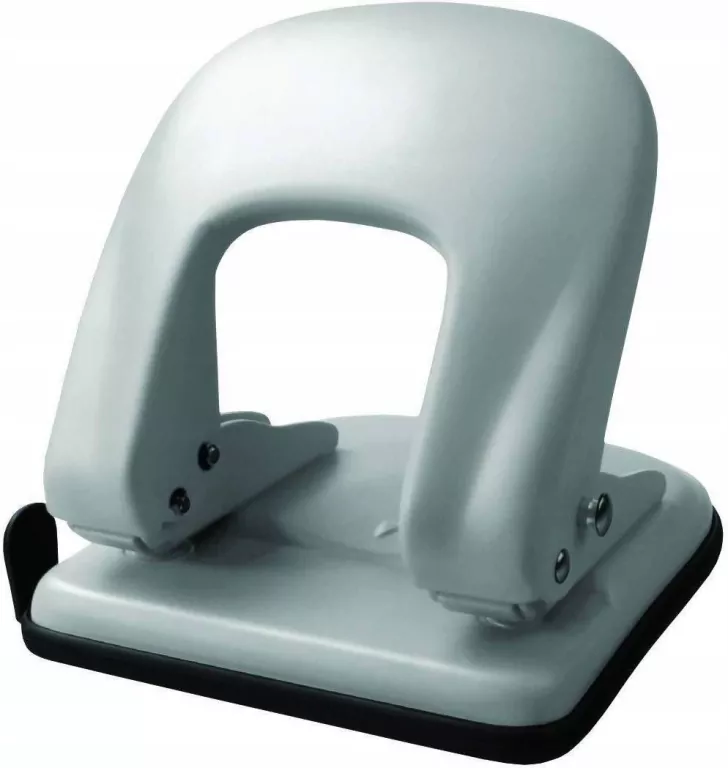Dziurkacz metalowy. Srebrny. 35 kartek - tantis.pl
