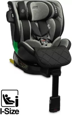 Caretero Fotelik Turox I-Size grafit (40-150cm)