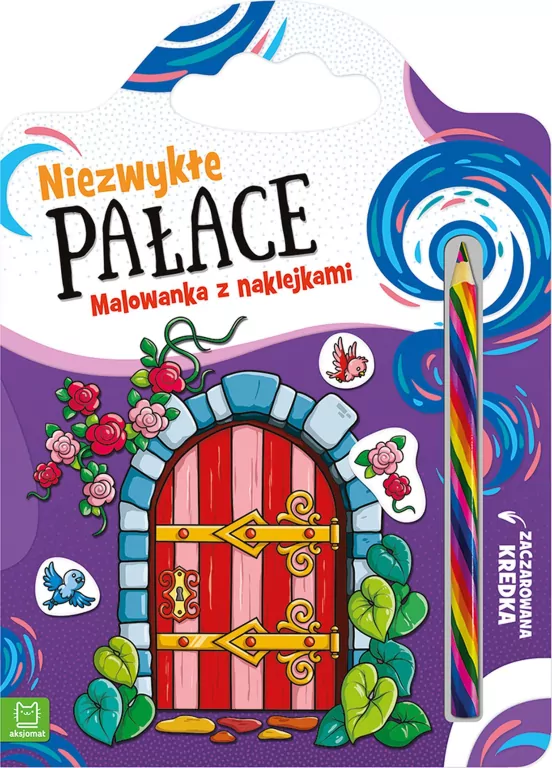 Niezwykłe pałace. Malowanka z naklejkami - tantis.pl
