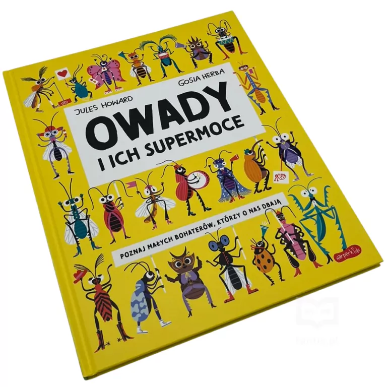 Owady i ich supermoce. Akademia mądrego dziecka - tantis.pl