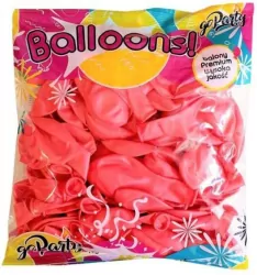 Balony różowy metalik 12" 30cm