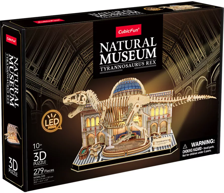 Puzzle Natural Museum T-rex - tantis.pl