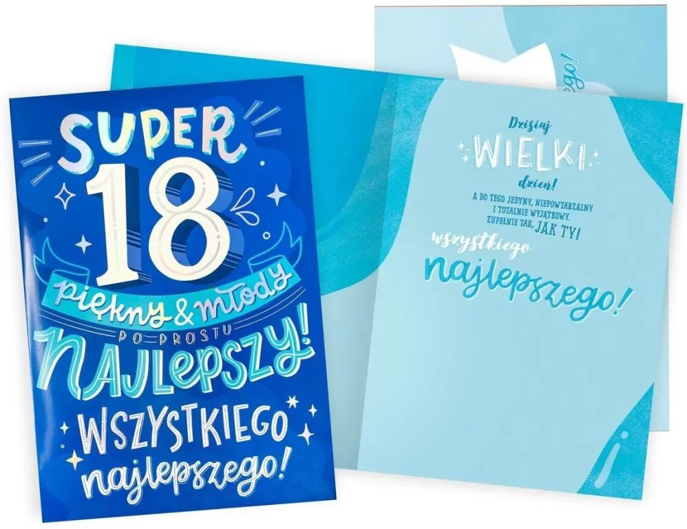 Karnet Gigant Urodziny 18 - tantis.pl
