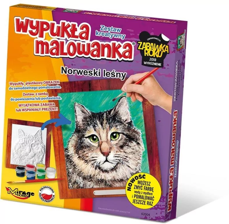 Zestaw Kreatywny do malowania - Norweski leśny - tantis.pl