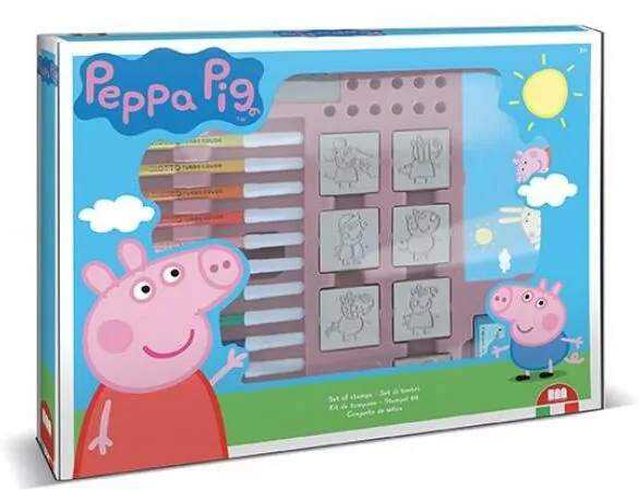 Pieczątki Maxi box Świnka Peppa - tantis.pl