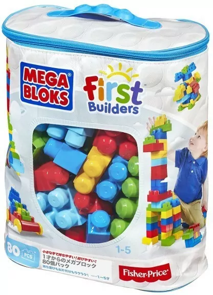 Klocki. Mega Bloks. 80 elementów - tantis.pl