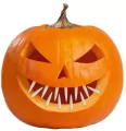 Dekoracje Halloween dynia z zębami - tantis.pl