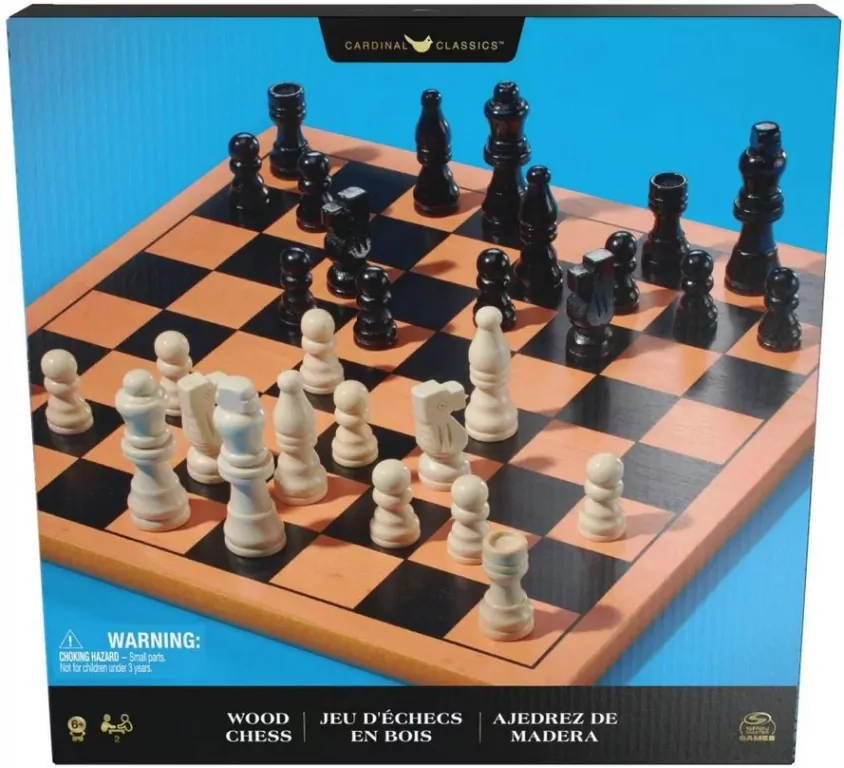 Gra Drewniane Szachy - tantis.pl