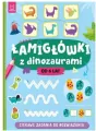 Łamigłówki z dinozaurami. Ciekawe zadania do rozwiązania - tantis.pl