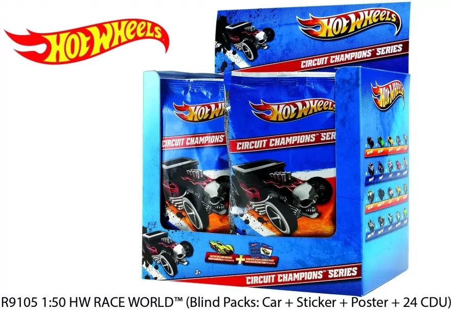 Hot Wheels. Samochód-niespodzianka saszetka R9105 - tantis.pl