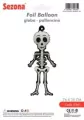 Balon Halloween Szkielet 76x35cm - tantis.pl