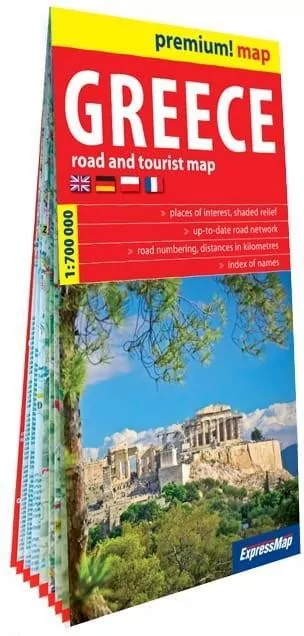 Premium!map Grecja 1:700 000 - tantis.pl