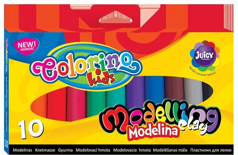 Colorino Kids. Modelina, 10 kolorów - tantis.pl