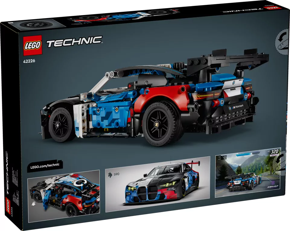 LEGO® Samochód wyścigowy BMW M4 GT3 EVO 42226 - tantis.pl