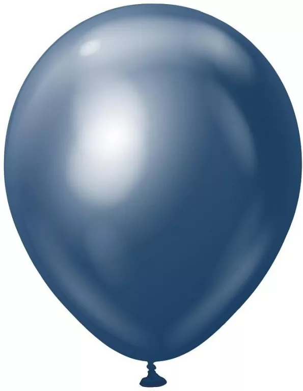 Balony Kalisan mirror granatowe 50szt - tantis.pl