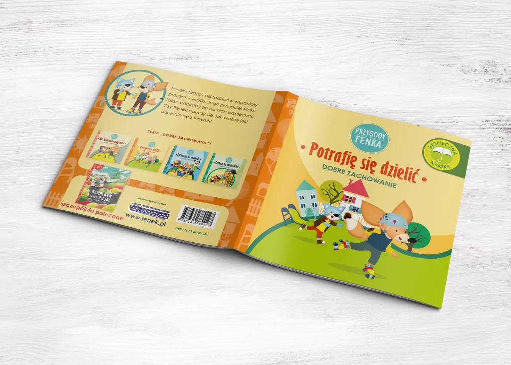 Potrafię się dzielić. Dobre zachowanie. Przygody Fenka - tantis.pl