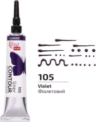 Farba aktylowa konturowa universal violet 20ml