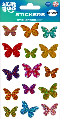 Naklejki motyle 100x200