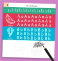 Multisensoryczna kaligrafia. Litery drukowane - tantis.pl