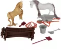 Horse Ranch Konie z akcesoriami Mega Creative 543504 - tantis.pl