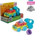Tomy. Toomies pojazd Chase & Roll Jurassic World - tantis.pl