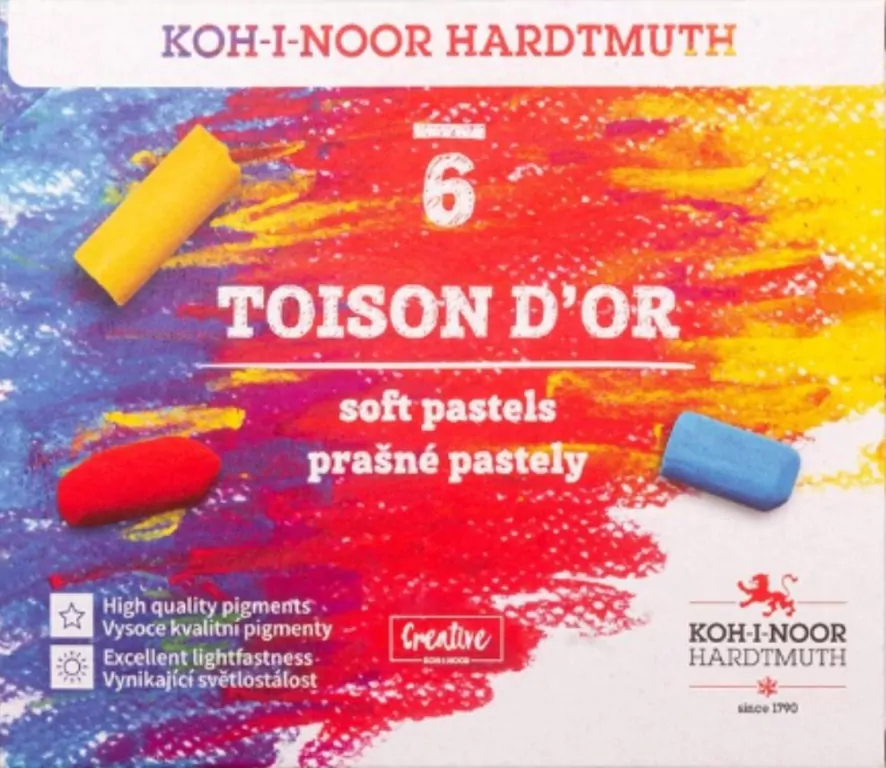 Pastele Toison D'or 6 kolorów - tantis.pl