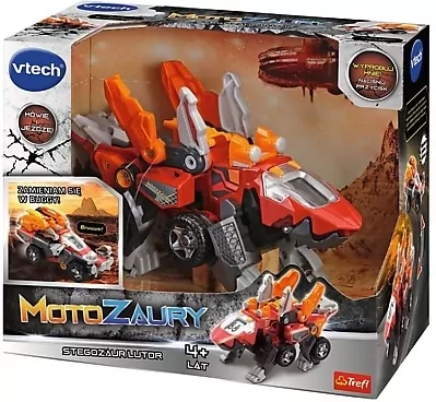 Motozaury - Stegozaur Lutor Buggy VTECH - tantis.pl