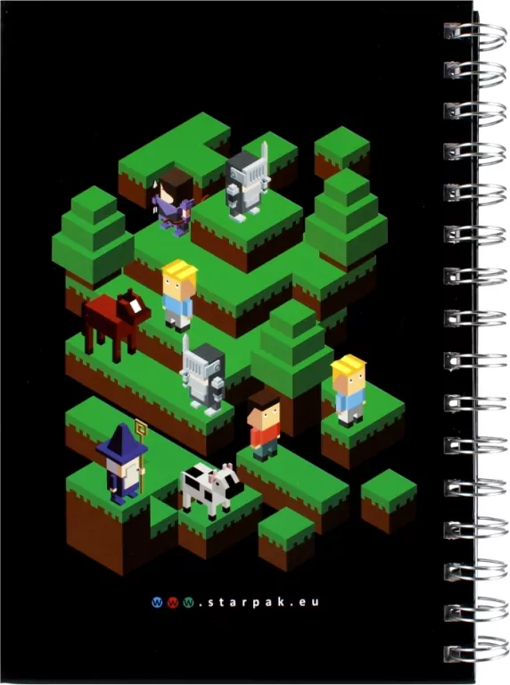 Notes na spirali A5 Pixel Game - tantis.pl