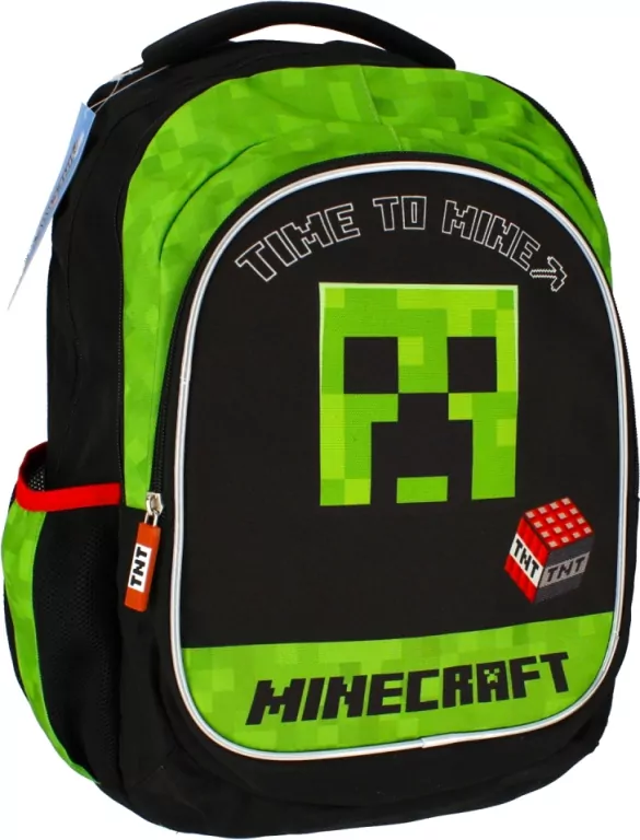 Plecak Minecraft Time To Mine - tantis.pl