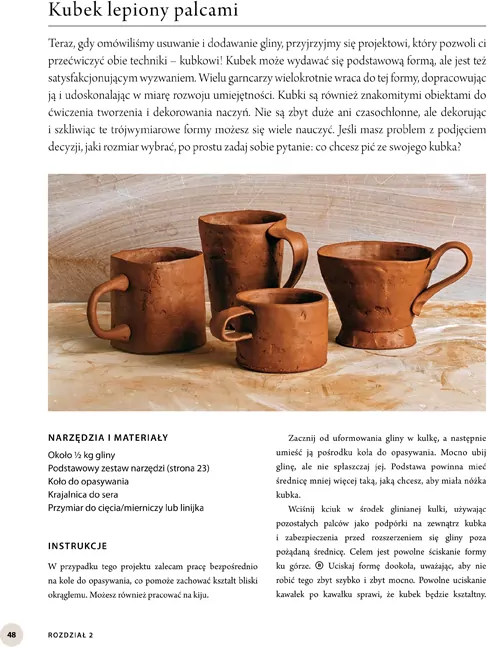 Ceramika. Praktyczny poradnik lepienia z gliny - tantis.pl