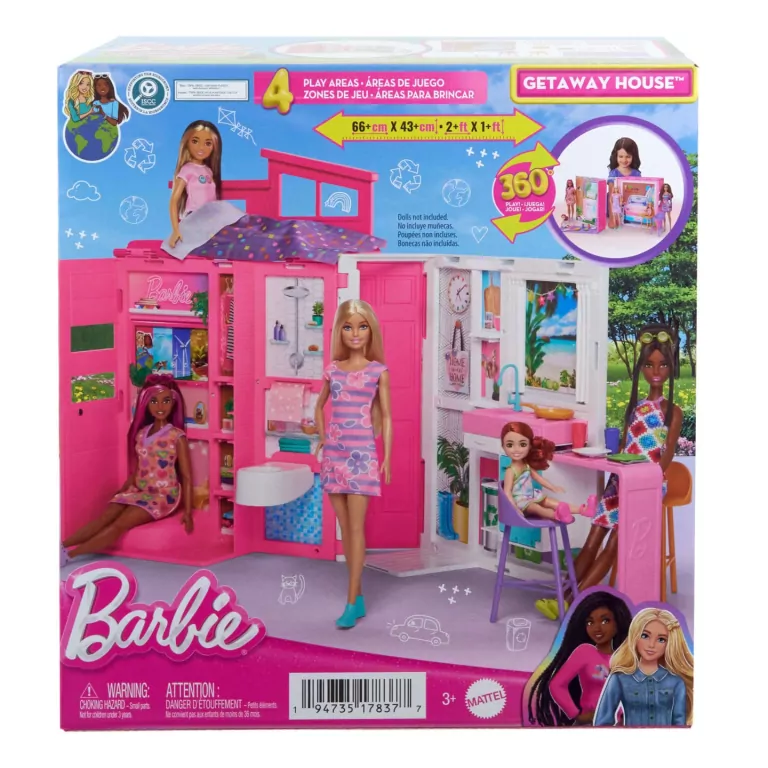 Barbie Fashionistas, Przytulny domek - tantis.pl