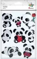 Naklejki papierowe 3D. Panda - tantis.pl