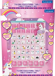 Dwujęzyczny tablet edukacyjny. Jednorożec