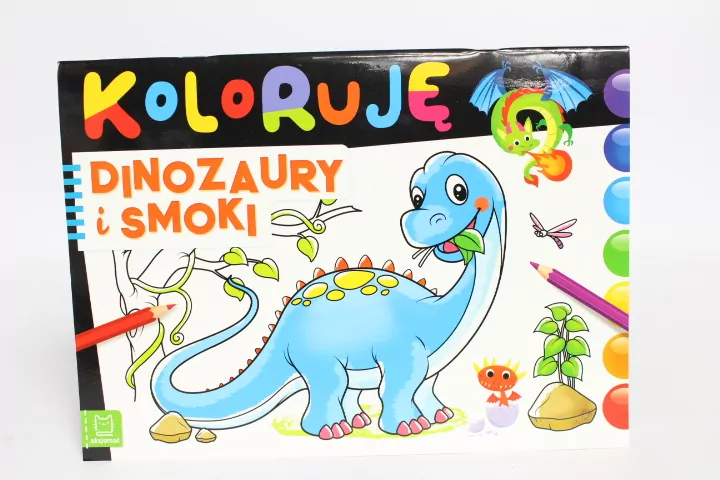 Koloruję. Dinozaury i smoki - tantis.pl