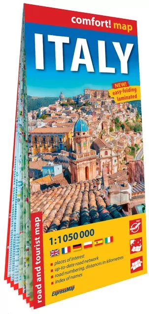 Comfort! map Italy 1:1 050 000 - tantis.pl