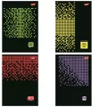 Paczka Zeszyt A5 96k.krata okładka laminowana Pixel Pulse mix 10 sztuk - tantis.pl